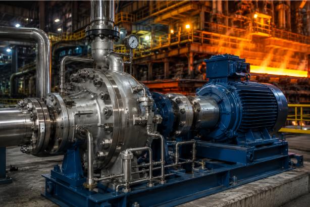 High Pressure Pumps for Steel & Power